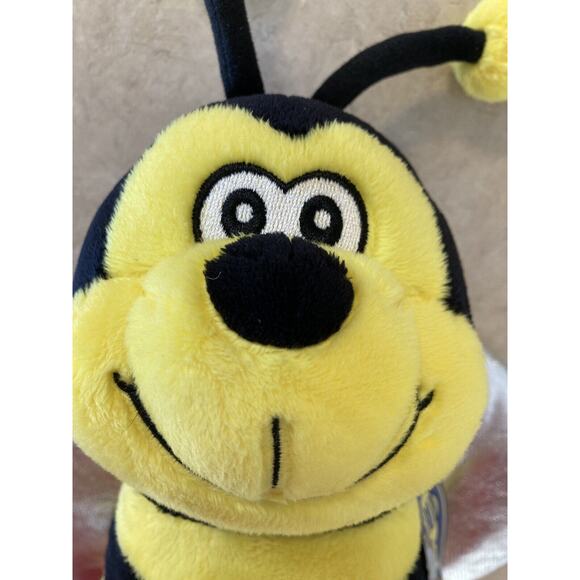 Busy Bee Plush Stuffed Toy Smiling Bumble Honey Bee with Tag Advertising Plush - Picture 4 of 10